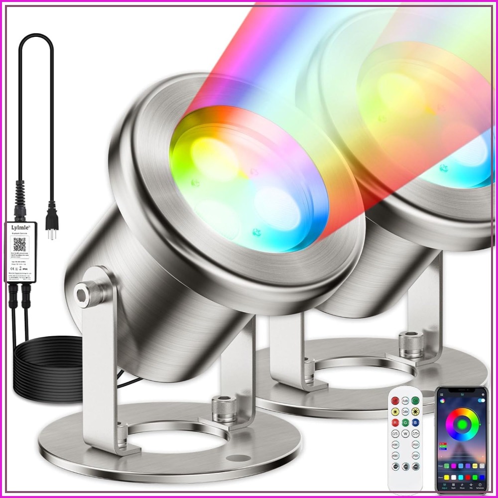 Stainless Wire Ss316 - 6W SS316 Stainless Steel RGB Underwater