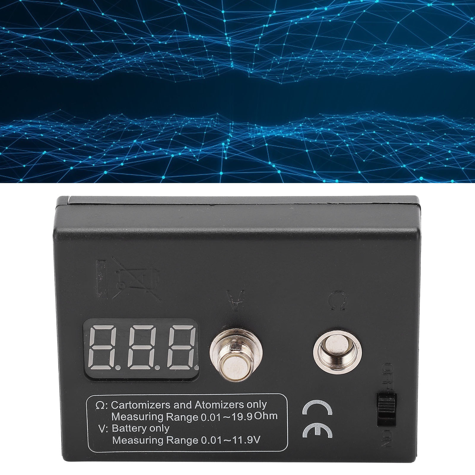 0.01-20Ω Resistance OHM Meter  - Ohm Meter Reader avaliação e preço