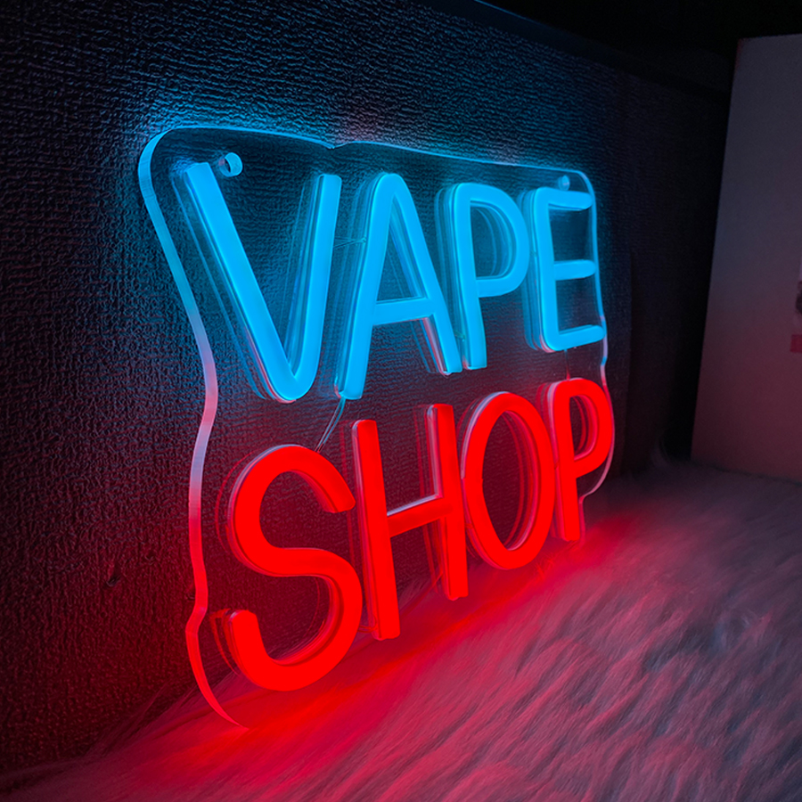 Vape Shop Neon Sign For Wall D - Vaping Shop avaliação e preço