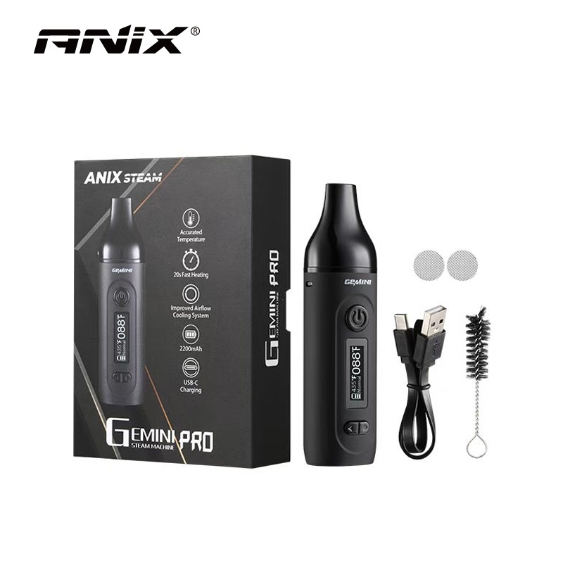 2025 Anix Gemini Pro Dry Herb  - Vape Battery 18650 avaliação e preço