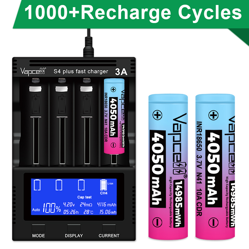 Original Vapcell N41 INR 18650 - Vape Battery 18650 avaliação e preço