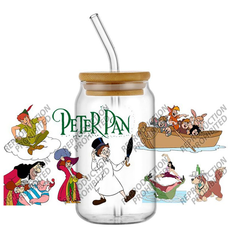 cartoon peter Series UV DTF Cu - Rdta Tank Glass avaliação e preço