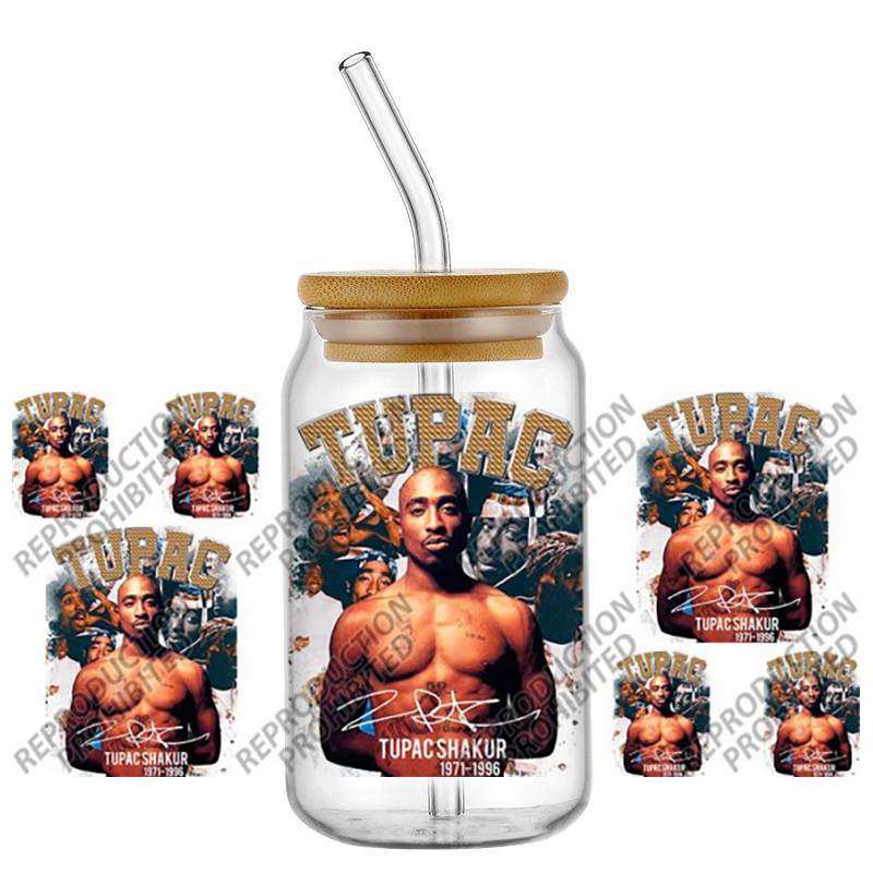 Popular Rapper Superstar TUPAC - Rdta Tank Glass avaliação e preço