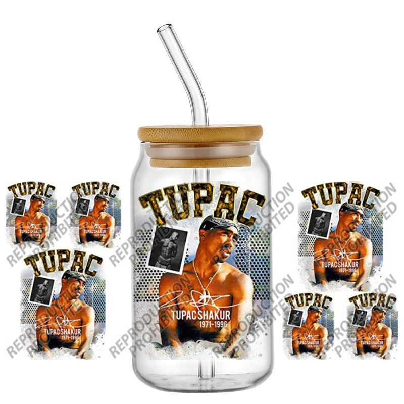 Popular Rapper Superstar TUPAC - Rdta Tank Glass avaliação e preço
