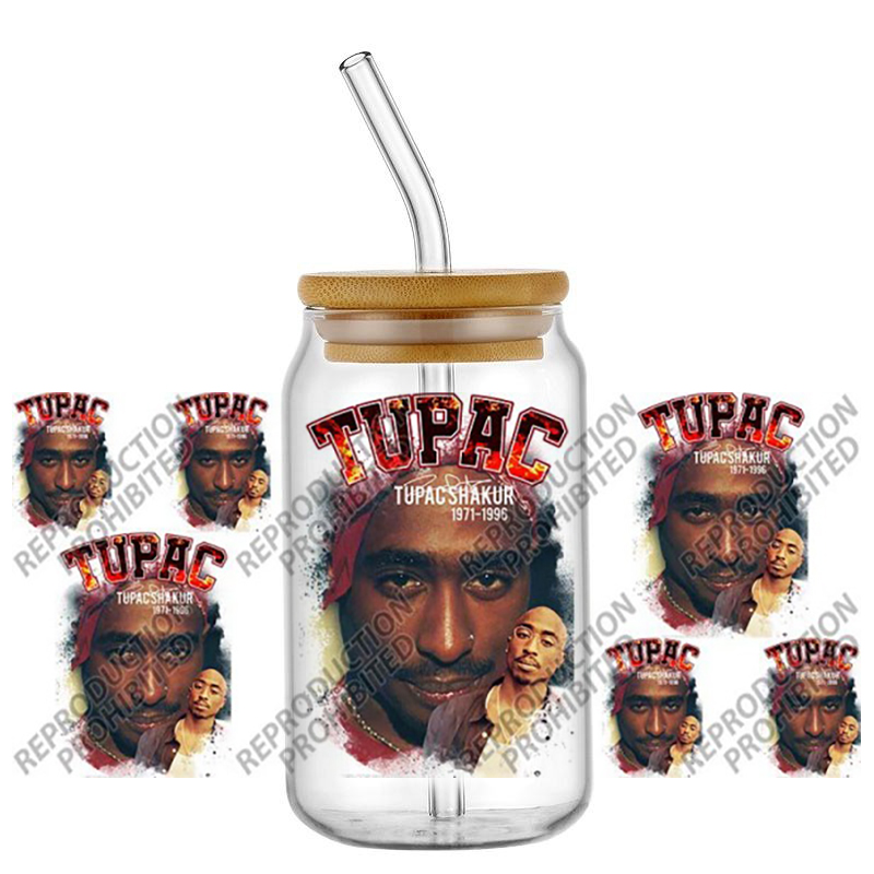 Popular Rapper Superstar TUPAC - Rdta Tank Glass avaliação e preço