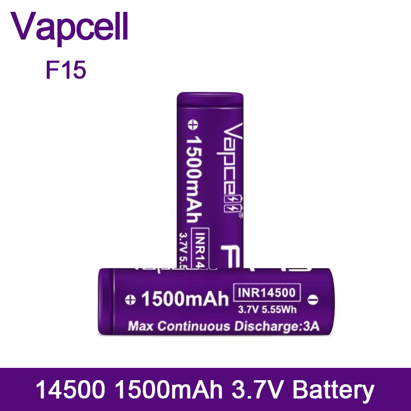 Vapcell INR14500 F15 1500mAh 3 - Vape Battery 18650 avaliação e preço