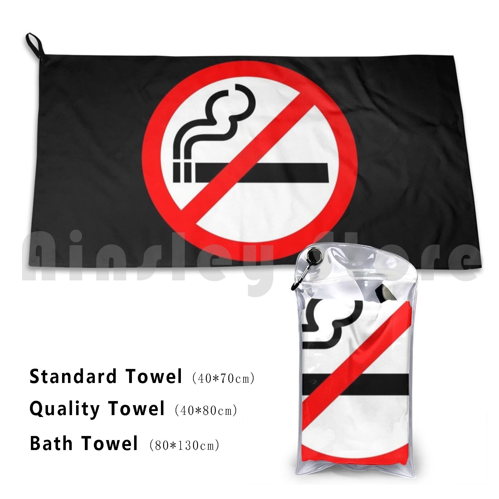 Towel No Smoking Sign 3150 Smo - Quick Vape avaliação e preço