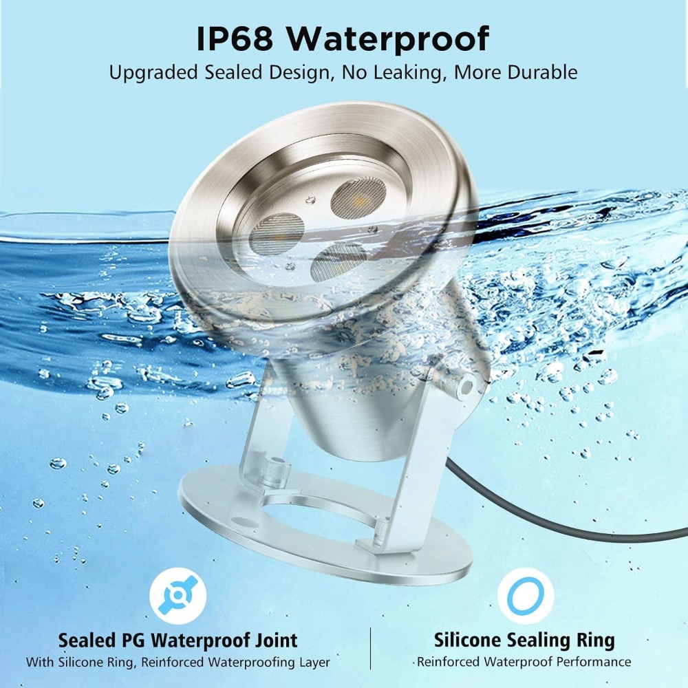 6W SS316 Stainless Steel RGB U - Stainless Wire Ss316 avaliação e preço