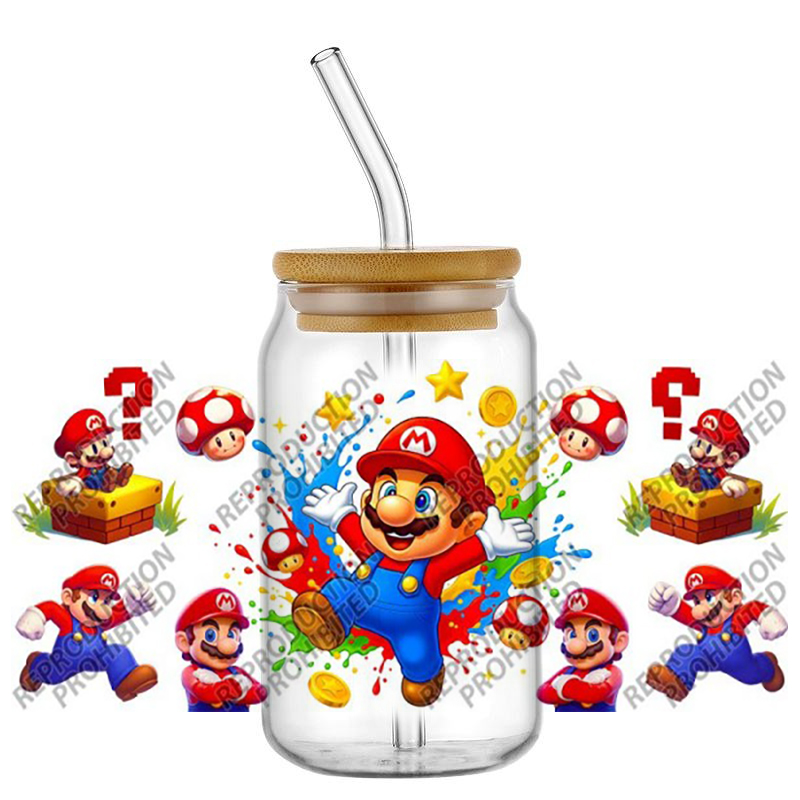 Popular game cartoon Character - Rdta Tank Glass avaliação e preço