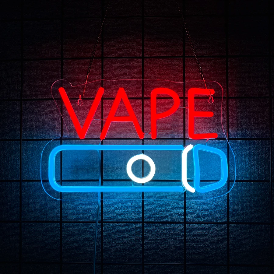 Vape Shop Neon Signs, Led Lett - Vaping Shop avaliação e preço