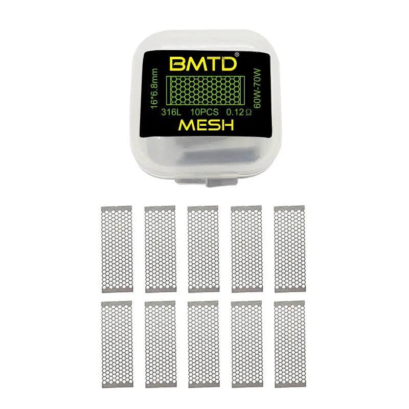 10pcs/box BMTD PreBuilt Coils  - Stainless Wire Ss316 avaliação e preço